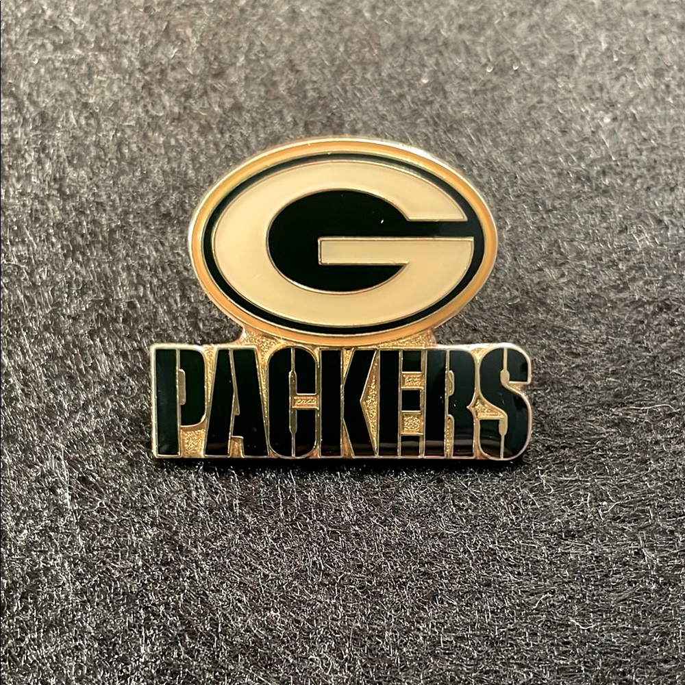 Green Bay Packers Gold and Green Pin